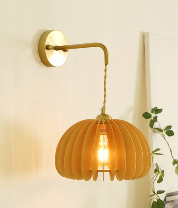 히나타 1등 원목 카페벽등 벽조명