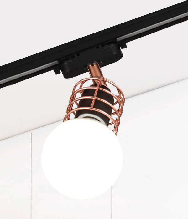 빈스 네트 1등 레일조명 [블랙/화이트]