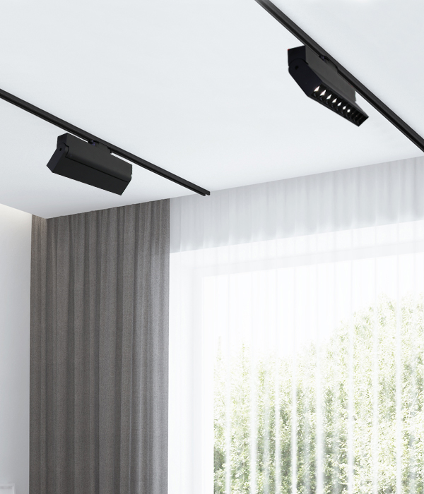 LED 폴더 레일 20W [블랙/화이트]